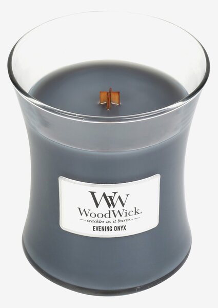 WoodWick vonná svíčka Evening Onyx střední váza