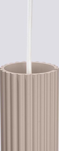 Brilagi - LED Lustr na lanku CRESTO 3xGU10/10W/230V taupe
