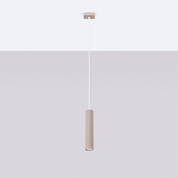 Brilagi - LED Lustr na lanku CRESTO 1xGU10/10W/230V taupe