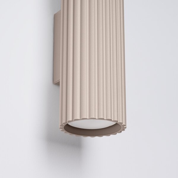 Brilagi - LED Nástěnné svítidlo CRESTO 2xGU10/10W/230V 30 cm taupe