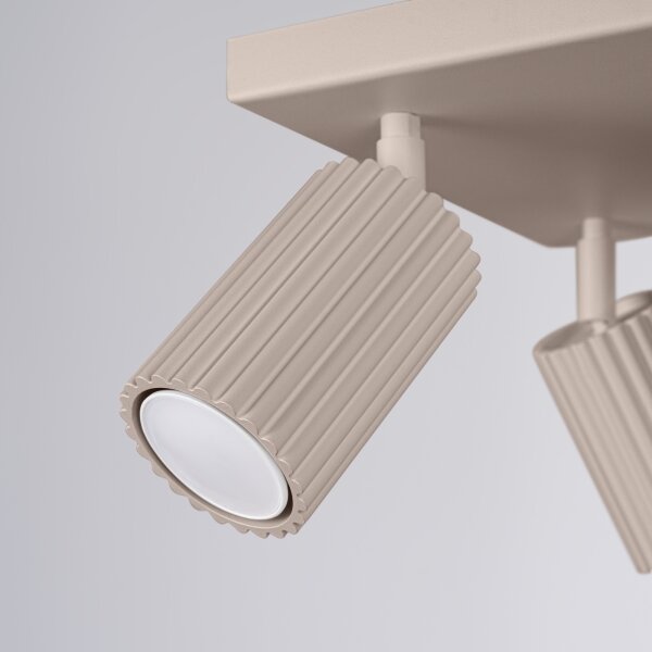 Brilagi - LED Bodové svítidlo CRESTO 4xGU10/10W/230V taupe
