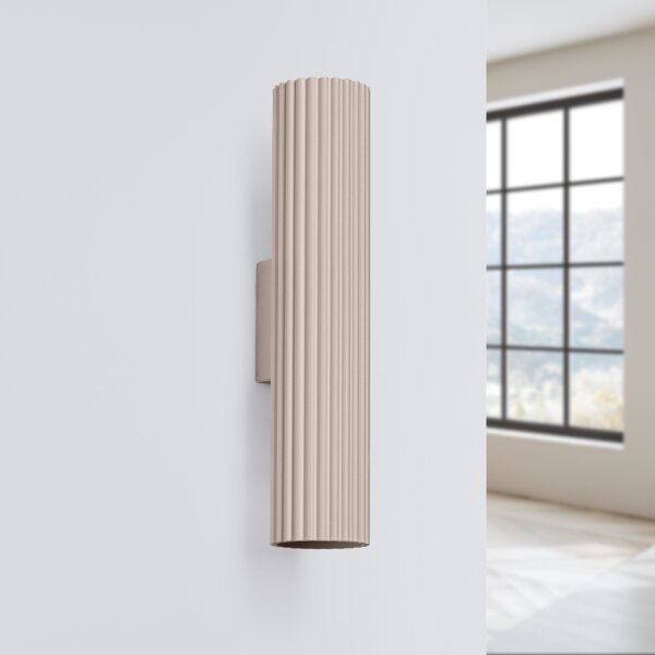 Brilagi - LED Nástěnné svítidlo CRESTO 2xGU10/10W/230V 30 cm taupe