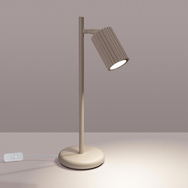 Brilagi - LED Stolní lampa CRESTO 1xGU10/10W/230V taupe