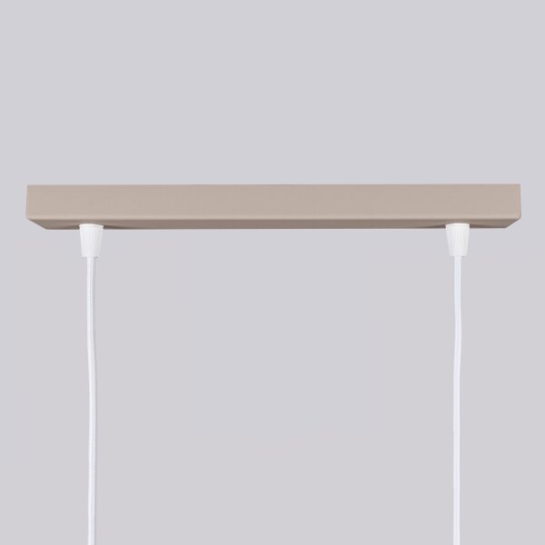Brilagi - LED Lustr na lanku CRESTO 2xGU10/10W/230V taupe