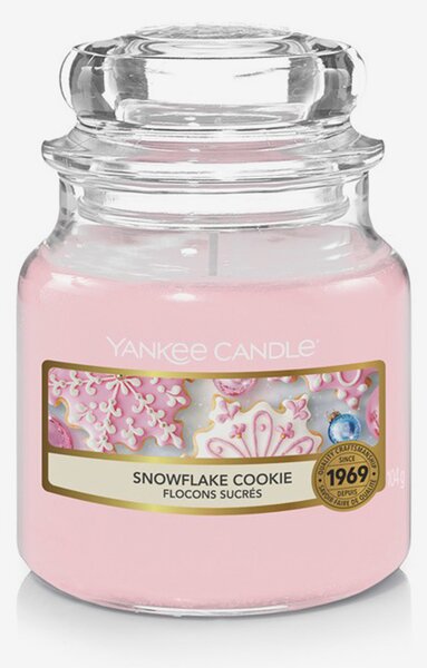 Yankee Candle vonná svíčka Snowflake Cookie Classic malý