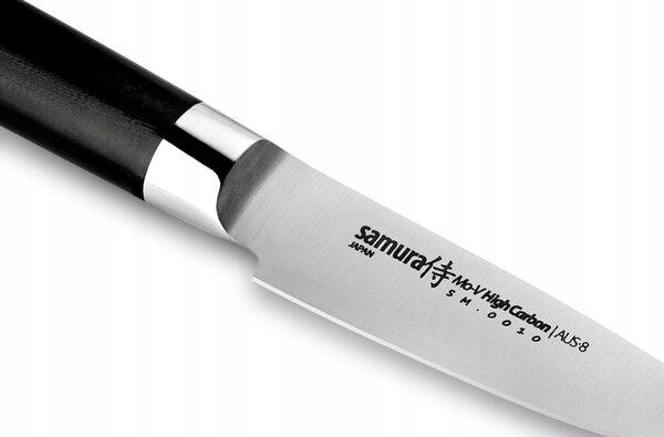SAMURA MO-V UNIVERZÁLNÍ KUCHYŇSKÝ NŮŽ NA LOUPÁNÍ Z JAPONSKÉ OCEL AUS-8