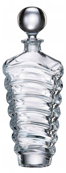 Karafa na Whisky Bohemia Wave 750 ml Křišťálové Sklo Elegantní Dárek