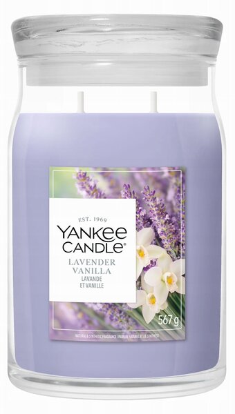 Sójová vonná svíčka Levandule Vanilka Yankee Candle 1 ks