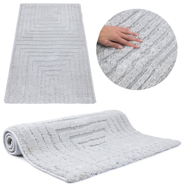 Koberec obdélníkový e-floor polyester vícebarevný geometrický 80x150 cm