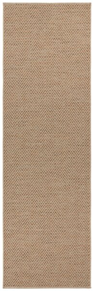 BT Carpet, Běhoun Nature 104267 Beige/Terra – na ven i na doma, 80x150, oranžová, chodba / předsíň