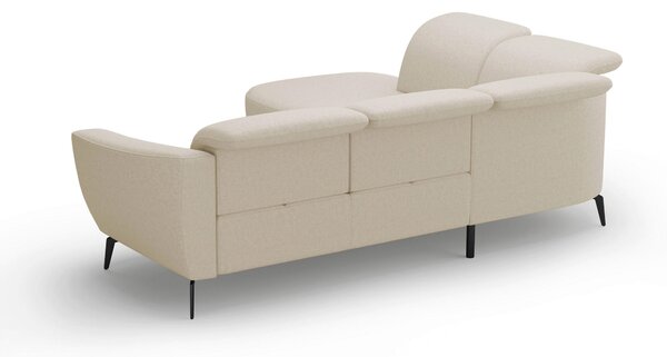 ROHOVÁ SEDAČKA, textil, krémová Sit & More - Sedací soupravy, Online Only