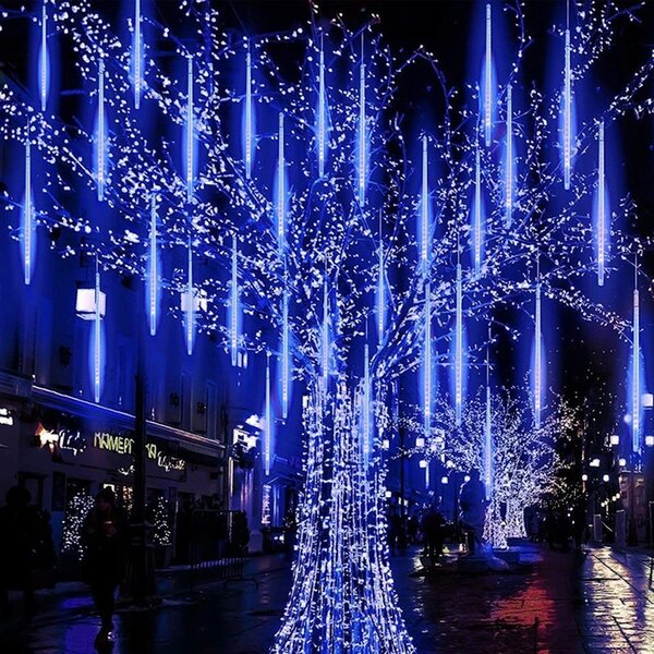 Vánoční osvětlení ACA Lightning 180 LED venkovní 900 cm studená bílá