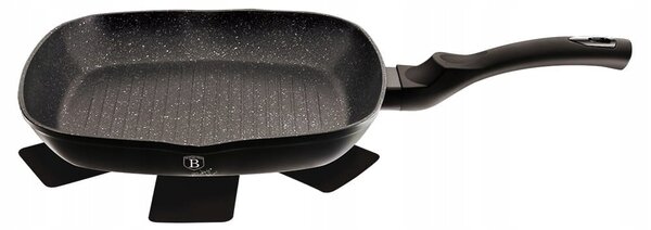 Grilovací pánev Berlinger Haus Black Silver 28 cm granitová