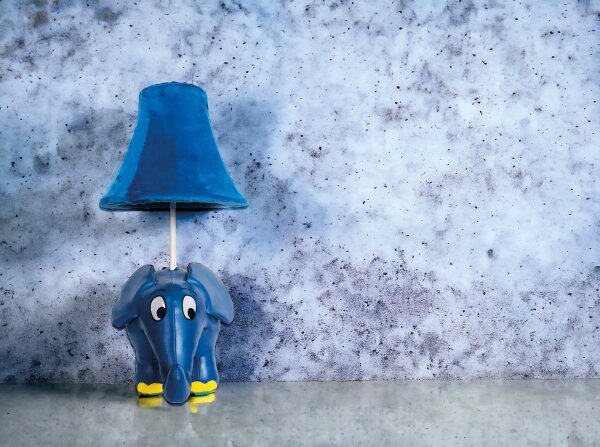 Happy Lamps - LED Dětská stolní lampa ELEPHANT LED/5,4W/230V slon