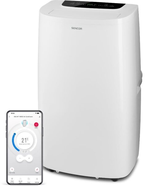 Sencor - Chytrá mobilní klimatizace 3v1 1700W/230V 16000 BTU Wi-Fi + DO
