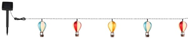 Globo 36139-9 - LED Solární řetěz 9xLED/0,06W/3V 390 cm IP44