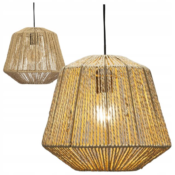 Závěsné svítidlo Atmosphera béžové moderní 1xE27 40W