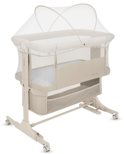 Lionelo - Dětská postýlka 3v1 JODIE Beige Cream