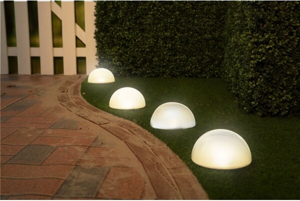 Grundig - SADA 5x LED RGBW Solární svítidlo LED/3,2V 600 mAh IP44