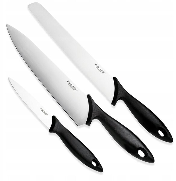 Fiskars Essential Kuchařská sada nožů 1065583