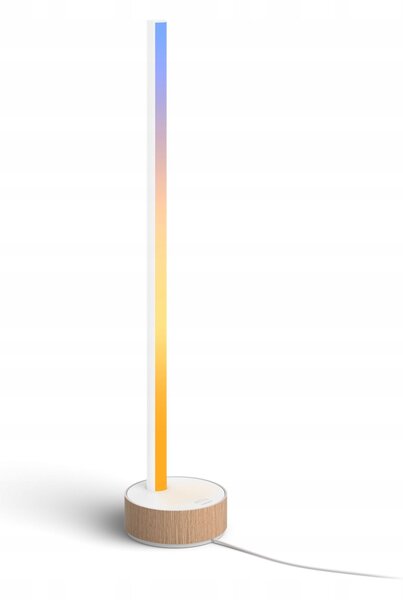 Stolní lampa Philips Hue Signe Oak bílá
