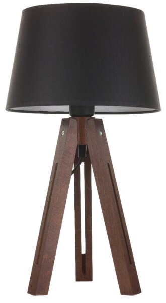 Náhradní stínidlo ke stolní lampě LORENZO E27 20x26 cm černá