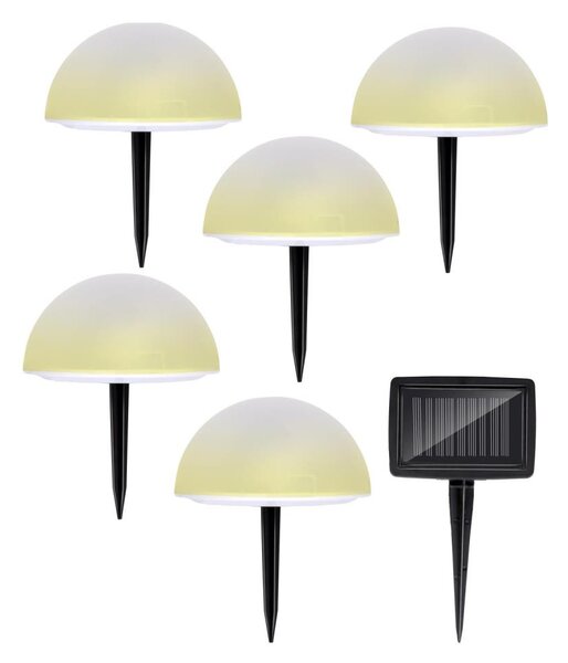 Grundig - SADA 5x LED RGBW Solární svítidlo LED/3,2V 600 mAh IP44