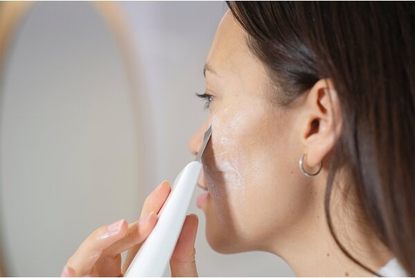 Concept PO2030 - Kosmetická ultrazvuková špachtle PERFECT SKIN 2,5W/5V USB bílá
