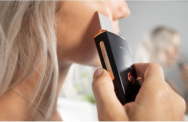 Concept PO2060 - Kosmetická ultrazvuková špachtle PERFECT SKIN 3,5W/5V USB černá