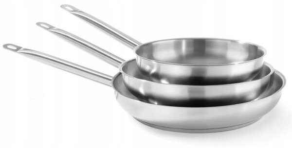 Tradiční pánev Hendi Kitchen Line 32 cm nerezová ocel