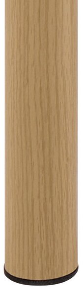 PSACÍ STŮL, bílá, barvy dubu, 110/50/75 cm MID.YOU - Online Only psací stoly, Online Only
