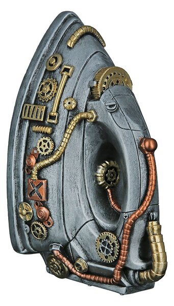 Zarážka na knihy Steampunk Žehlička SET/2ks VÝPRODEJ