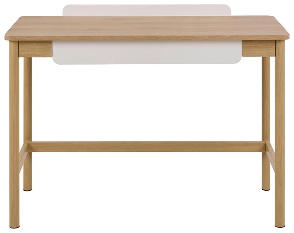 PSACÍ STŮL, bílá, barvy dubu, 110/50/75 cm MID.YOU - Online Only psací stoly, Online Only