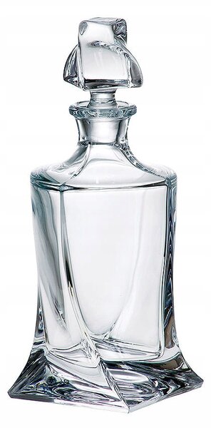 BOHEMIA QUADRO KARAFA NA WHISKY 850 ML SKLO