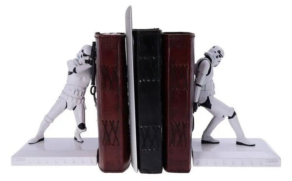 Originální zarážky na knihy Nemesis Now Stormtooper 26 cm 2 ks