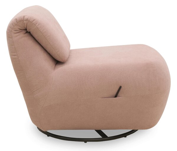KŘESLO, textil, růžová MID.YOU - Online Only křesla & taburety, Online Only