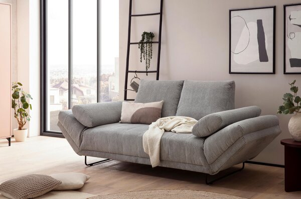 ROZKLÁDACÍ POHOVKA, textil, světle šedá MID.YOU - Rozkládací pohovky, Online Only