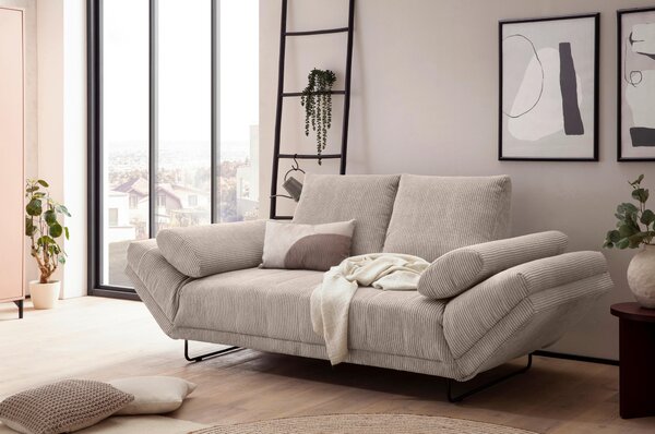 ROZKLÁDACÍ POHOVKA, textil, šedohnědá MID.YOU - Rozkládací pohovky, Online Only
