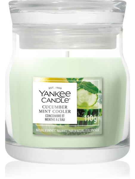 Yankee Candle Cucumber Mint Cooler vonná svíčka Signature 110 g