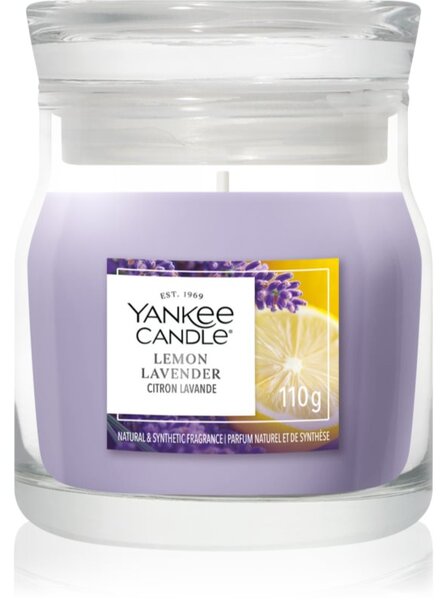 Yankee Candle Lemon Lavender vonná svíčka Signature 110 g