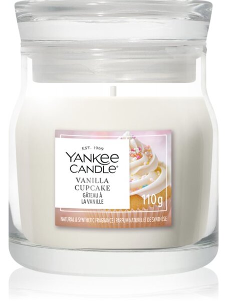 Yankee Candle Vanilla Cupcake vonná svíčka Signature 110 g