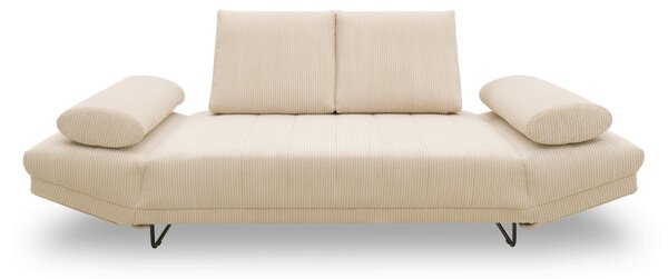 ROZKLÁDACÍ POHOVKA, textil, krémová MID.YOU - Rozkládací pohovky, Online Only
