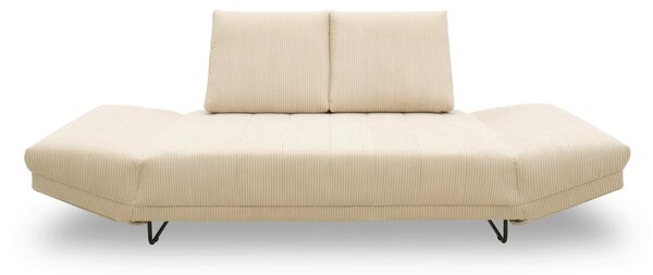 ROZKLÁDACÍ POHOVKA, textil, krémová MID.YOU - Rozkládací pohovky, Online Only
