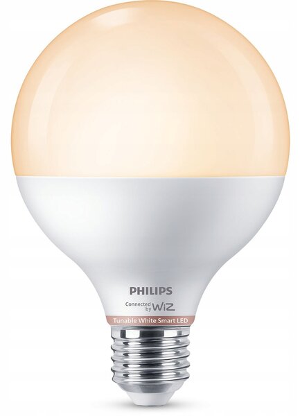 LED žárovka E27 G95 11W = 75W 1055lm 2700-6500K SMART WiFi Philips WiZ