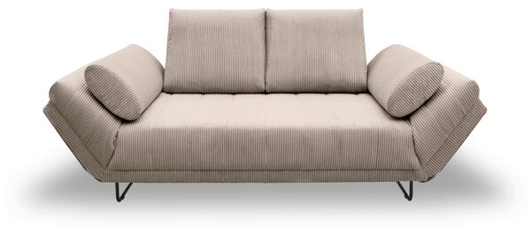 ROZKLÁDACÍ POHOVKA, textil, šedohnědá MID.YOU - Rozkládací pohovky, Online Only