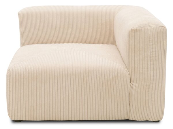 DÍL POHOVKY, textil, krémová MID.YOU - Pohovky, Online Only