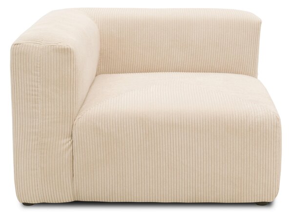 DÍL POHOVKY, textil, krémová MID.YOU - Pohovky, Online Only