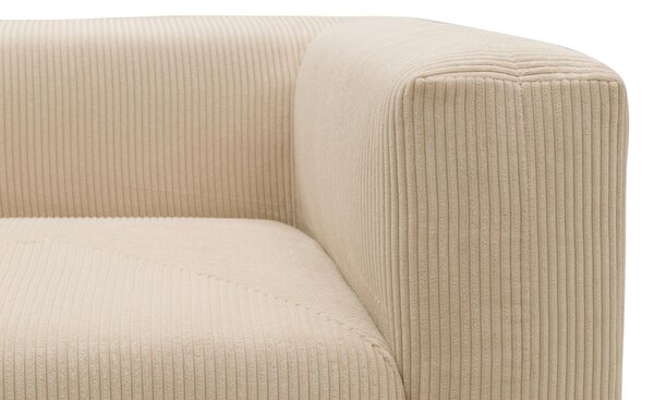 DÍL POHOVKY, textil, krémová MID.YOU - Pohovky, Online Only
