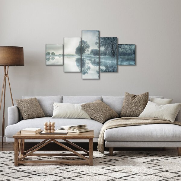 Obraz zimní přírody (125x70 cm)