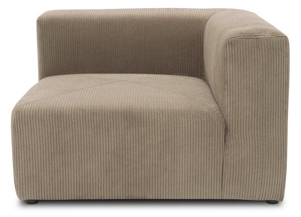 DÍL POHOVKY, textil, jílová barva MID.YOU - Pohovky, Online Only